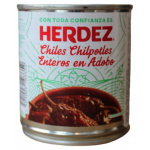 Herdez Chiles Chipotles en Adobo, 215g (Tin)