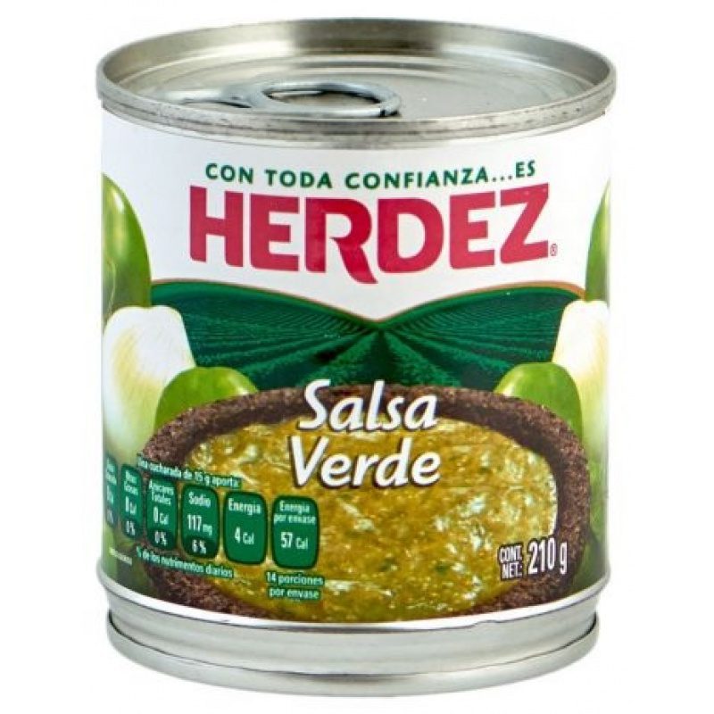 Herdez Salsa Verde 210 g (Tin)