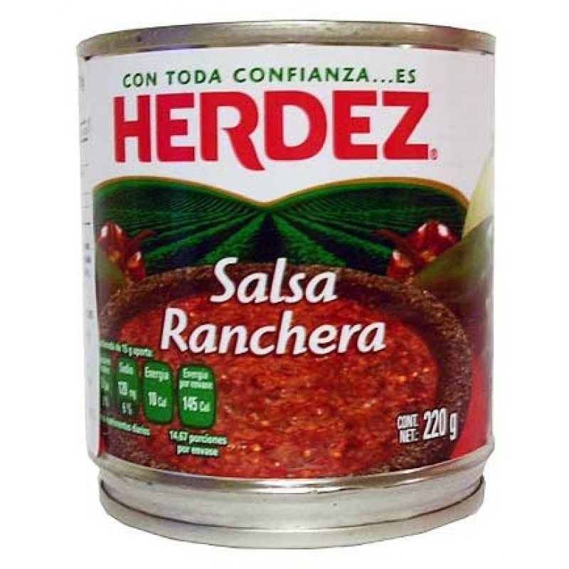 Herdez Salsa Ranchera 220 g (Tin)