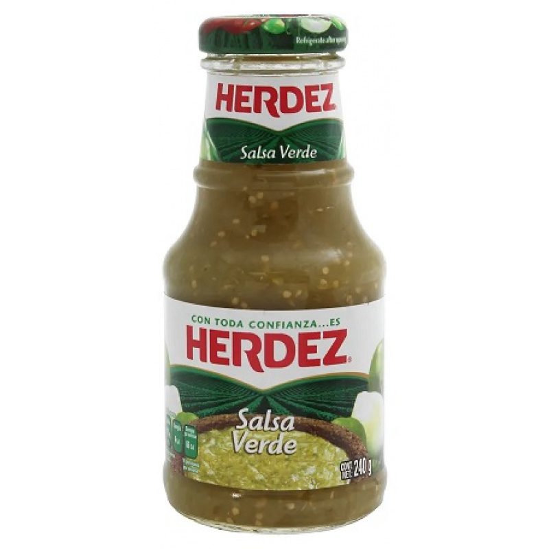 Herdez Salsa Verde 240 g (Glass)