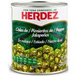 Herdez, Pickled Jalapeno, Nacho Sliced, 2.77kg (Tin)