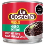 La Costena, Cooked Black Beans, 400g (Tin)