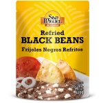 San Miguel, Refried Black Beans, 430g (Pouch)