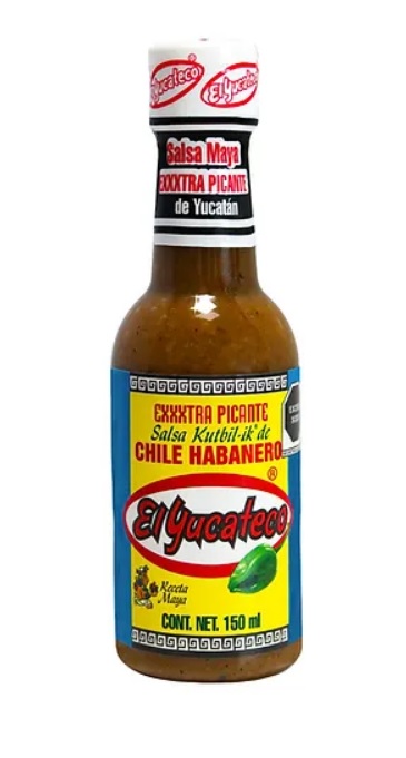 El Yucateco, Salsa Kutbil-Ik, 120ml (Glass)