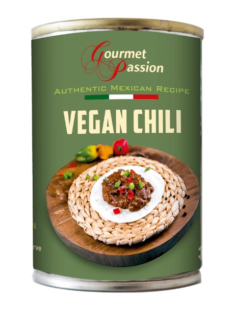 Gourmet Passion, Vegan Chili, 380g (Tin)