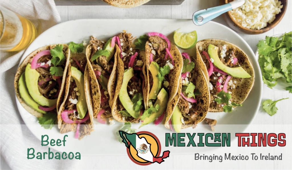 Beef Barbacoa recipe. Mexican food in Ireland online.