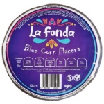 La Fonda, Blue Corn Tortillas, 10cm, 400g (Package)